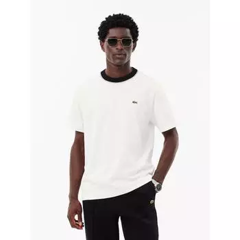 Lacoste Мужская футболка с коротким рукавом Mif Pique Stitch TH3837 54n 70v q2nTH3837 54n70v 004