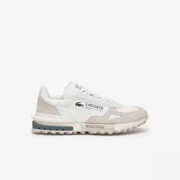 LACOSTE Мужские Кроссовки ELITE ACTIVE ELITE ACTIVE ТЕКСТИЛЬНЫЕ КРОССОВКИ [БЕЛЫЕ]