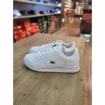 Lacoste [NC Fix] Lacoste женские кроссовки Twin Sub белые LASH34W005