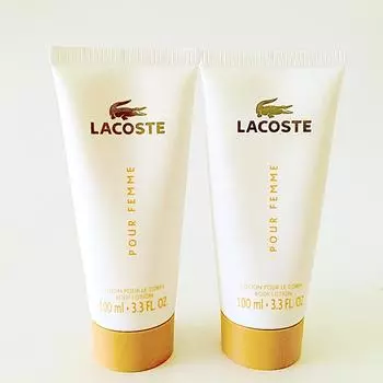 Lacoste Pour Femme лосьон для тела 200 мл (2x 100мл)