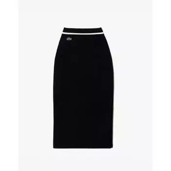 LacoSte Women S 3d Knitted Long Skirt Jf8109 54g Hhw 034