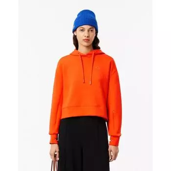 LacoSte Women S Active Double Face Hooded SweatShirt Sf0281 54n P40 034