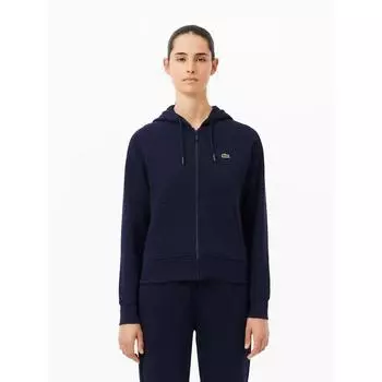 LACOSTE Женская футболка с капюшоном и застежкой-молнией Essentials SF9213 54N 166 Q2NSF9213 54N166 034