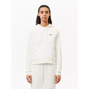 Lacoste Женская футболка Essentials с капюшоном на молнии SF9213 54N 70V Q2NSF9213 54N70V 034