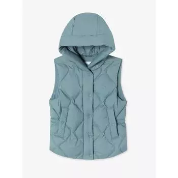 Lacoste Женский стеганый пуховый жилет с капюшоном BF521E 54N BMY Q2NBF521E 54NBMY 034