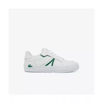 Lacoste Женские кроссовки S L004 ContraSt Leather [белый зеленый] 220