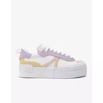 LacoSte Women S L004 Platform Leather SneakerS Rz0002w54g B53 230