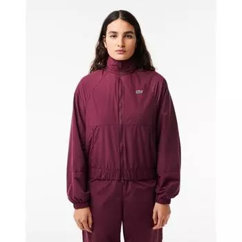 LacoSte Women S Relaxed Fit drawString Windbreaker Bf1105 54g Ixz 034