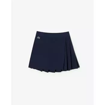 LacoSte Women S Unbalanced Pleated Skirt Jf221e 54n Hde 032
