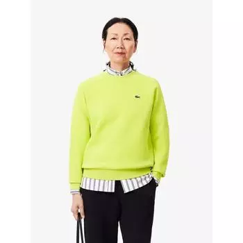 LacosTe Womens Double Face Pique Crewneck T shirT Sf8347 54n Sli q2nSf8347 54nSli 034