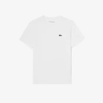 LACOSTE Женская футболка Coolmax с коротким рукавом [Off White]