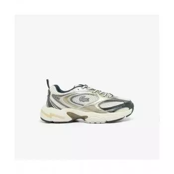 LACOSTE Женские кроссовки Storm 96 2K [Off White Dark Green]
