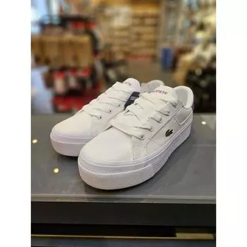 Lacoste Женские кроссовки ZIANE PLATFORM 7 45CFA0012 WHT PUR