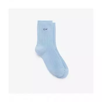 LacoSte женские носки SquaSh Middle [небесно-голубой] 0TU