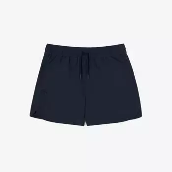 LACOSTE ЖЕНСКИЕ ШОРТЫ ИЗ ТКАНИ [ТЕМНО-СИНИЙ]