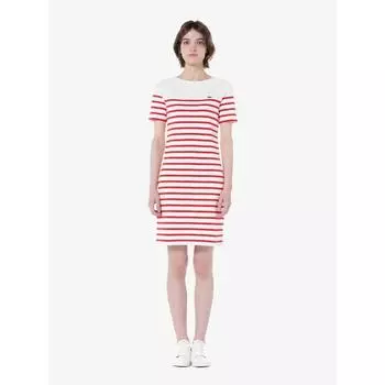 LacoSte Женское платье в морскую полоску с вырезом-лодочкой Ef312e 54g 240 q2nEf312e 54g240 034