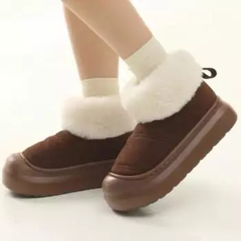 Ladies Shoes 2024 Winter New Classic Thick Heel Women s Snow Boots Fashion Comfortable Warm Ankle Boots Women Botas De Mujer 36-37