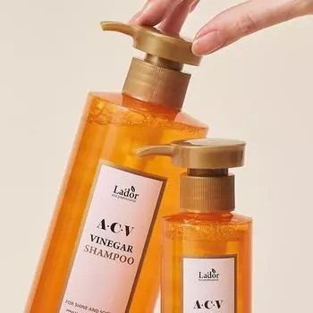 Lador ACV Шампунь с уксусом / Успокаивающее средство для кожи головы, блеск волос 150ml