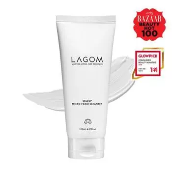 Lagom Celeb Micro Foam Cleanser 120мл, Корея очищающая