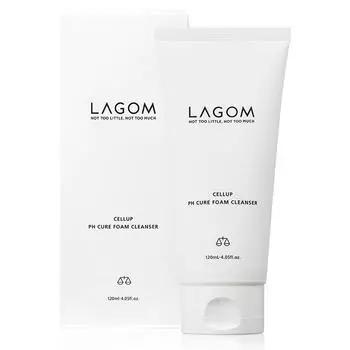 LAGOM Очищающая пенка Celeb PH Cure, 1 упаковка, 120 мл