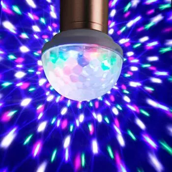Радужный активируемый звуковой шар Magic USB Mini Disco Light KTV Neon Lamp 1pc светло-серый