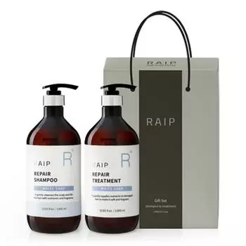 Laib Repair Shampoo 1L + Treatment 1L White Soap Подарочный набор, 1 набор