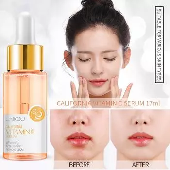 Laiko Vitamin C Essence 17 мл Увлажняющая и увлажняющая VC-эссенция 17 ml