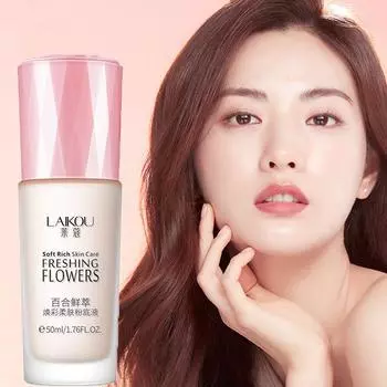 LAIKOU Lily Liquid Foundation 50 мл Увлажняющая косметика для макияжа 50ml