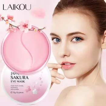 LAIKOU Маска для глаз Сакура 50шт