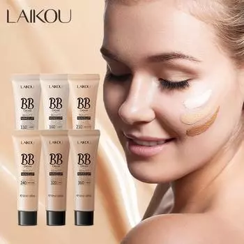 LAIKOU Водостойкий BB-крем, консилер с полным покрытием, стойкий макияж, 30 мл [без жестокости] 110-Ivory