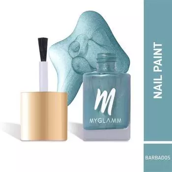Лак для ногтей MYGLAMM Wanderlust Chrome Matte - Барбадос Barbados