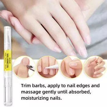 Лак для ногтей Nail Nutrition 2 мл Finger Margin Nourishing Pen Anti-Braded Skin Peeling Care Finger 2ml