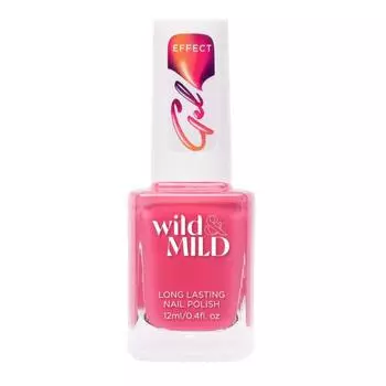 Лак для ногтей Wild & Mild с гелевым эффектом GE71 Malibu 12 мл