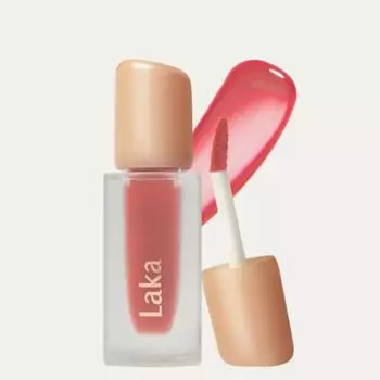 [LaKa] Тинт для губ Fruity Glam 4,5 г | Натуральные цвета / точечные цвета / гламурные оттенки | Стойкий корейский косметический тинт для губ Glossy Vegan.