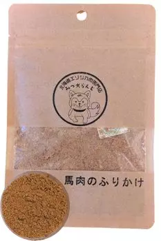 Лакомство для собак Mitsu Inu Land Horse Meat Furikake Powder 20 г без добавок
