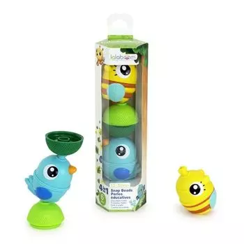 Lalaboom Детская игрушка Lalaboom Бусины и лесные животные 6 предметов BL310 Оригинальный продукт