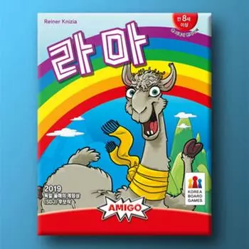 лама, популярная корейская настольная игра