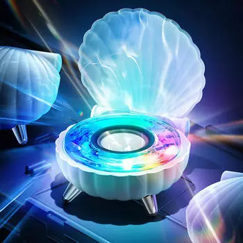 Лампа-динамик Shell Sound Sturd Easy to Use Night Portable Table BT для