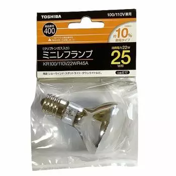 Лампа Toshiba reflex mini тип KR100110V22WR45A
