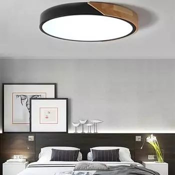 Lampara Led Techo светодиодный потолочный светильник для украшения комнаты, лампа для спальни, коридора, балкона, освещение, люстра для гостиной 13W 230MM&Neutral Light