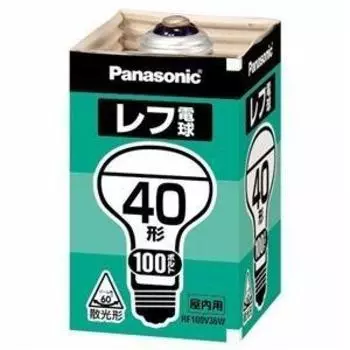 Лампочка Panasonic reflex 100 В 40 Вт тип цоколя E26 [Набор 10] RF100V36W/D-10SET