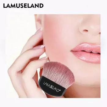 LAMUSELAND Новые румяна из волокна Удобная кисть Кисть для макияжа #LA901