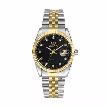 Lancardo Couple Watch Men s Watch Stainless Steel Band Japanese Quartz 3ATM Waterproof Luminous Scale Calendar Diamond Boys Student Fashion Business
