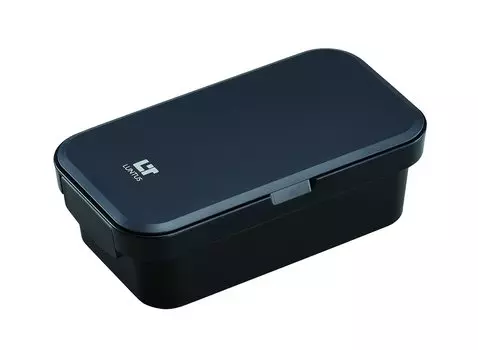 Ланч-бокс Asbel Lantus WS-800C Ширина 21,1 см x Глубина 11,6 см x Высота 6,8 см Черный с сумкой