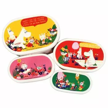 Ланч-бокс Moomin 4P Flower Garden MMLC3303
