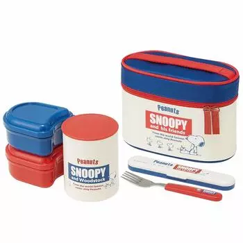 Ланч-бокс Skater Thermal Lunch Jar Snoopy Retro Label Peanuts 560 мл KCLJC6