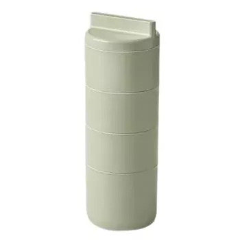 Ланч-бокс Takenaka Tutu 4 Tier Lunch Box Сделано в Японии Хаки 160 мл x 280 мл (Верхний ярус) 3, (Нижний ярус) Т-36379 хаки