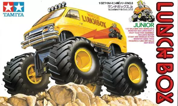 Ланч-бокс Tamiya Wild Mini 4WD 17003 1/32 № 3 младший.