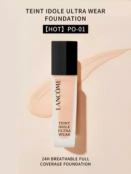 Lancme Teint Idole Ultra Wear тональная основа на весь день с дышащим покрытием PO-01 - 1,0 жидких унций/30 мл PO-01