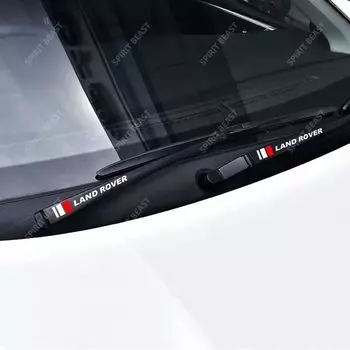 Land Rover Wiper Stickers Set of 4, 2 Left and Right Side Stickers, Car Land Rover
